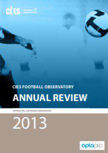 CIES Football Observatory  Annual Review