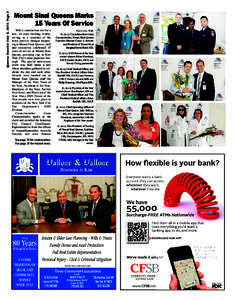 Queens Gazette July 2, 2014 Page 2  Mount Sinai Queens Marks 15 Years Of Service With a construction site for a new, six-story building nearby,