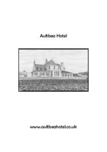 Aultbea Hotel  www.aultbeahotel.co.uk Good morning…