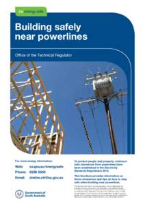 Minimum safety clearance for transmission powerlines