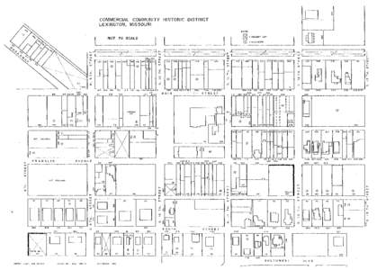 COMMERCIAL COMMUNITY HISTORIC DISTHICT LEXINGTON, MISSOURI ----r---=J ;-[]1 ~