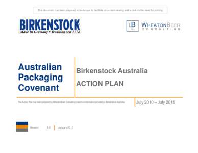 Australian Packaging Covenant