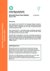 2010 Q4 House price bulletin