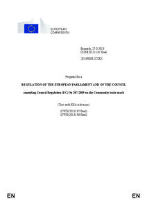 EUROPEAN COMMISSION Brussels, [removed]COM[removed]final[removed]COD)