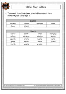 Microsoft Word Viewer 97 - Other Silent Letters.doc