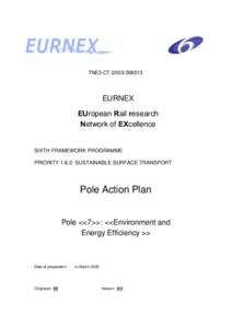 TNE3-CTEURNEX EUropean Rail research Network of EXcellence