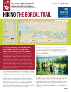 River Trail / Geography of Canada / Provinces and territories of Canada / Beaver River No. 622 /  Saskatchewan / Meadow Lake No. 588 /  Saskatchewan / Meadow Lake Provincial Park