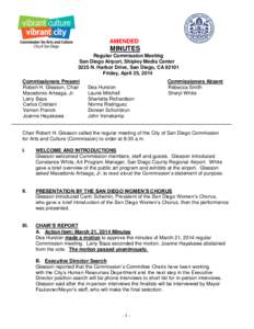 City of San Diego Commission for Arts and Culture / Culture of San Diego /  California / San Diego / Kevin Faulconer / Robert Gleason / Geography of California / San Diegoâ€“Tijuana / Southern California