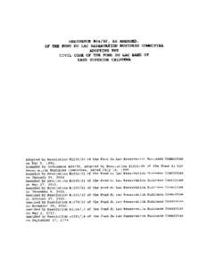 ORDINANCE #04/92, AS AMENDED, OF THE FOND DU LAC RESERVATION BUSINESS COMMITTEE ADOPTING THE CIVIL CODE OF THE FOND DU LAC BAND OF LAKE SUPERIOR CHIPPEWA