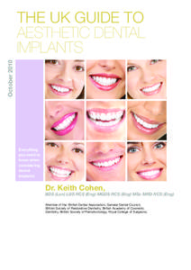 October[removed]THE UK GUIDE TO AESTHETIC DENTAL IMPLANTS