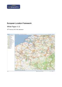 European Location Framework White Paper v1.0 th 29 February 2012 Antti Jakobsson