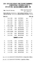 [removed]AGE GROU                               20                                                      [removed]AGE GROUP LONG COURSE SWIMMING