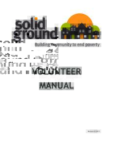 Volunteering / Volunteer / Marra Farm / Homelessness / Sociology / Social philosophy / Political science / Civil society / Public administration / Solid Ground