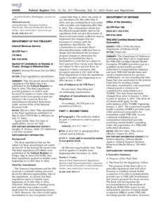 [removed]Federal Register / Vol. 79, No[removed]Thursday, July 17, [removed]Rules and Regulations Issued in Renton, Washington, on June 19, 2014.