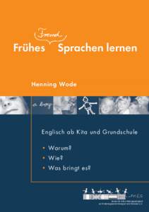 Frühes  Sprachen lernen Henning Wode