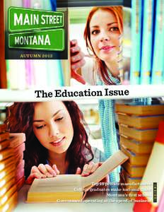 American Association of State Colleges and Universities / University of Montana System / Geography of the United States / United States / University of Montana – Helena College of Technology / Denise Juneau / YouthBuild / Career Pathways / Montana