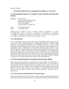 Microsoft Word - IWTC-VII 1.1 Rapporteur report FINAL-27sep10