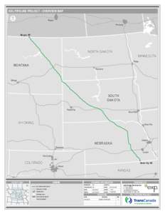 KXL PIPELINE PROJECT - OVERVIEW MAP  I Regina