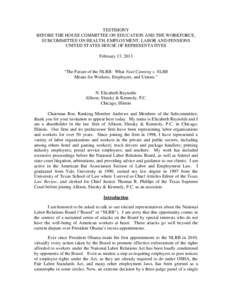 United States / Law / Recess appointment / Unfair labor practice / National Labor Relations Act / Craig Becker / Wilma B. Liebman / New Process Steel /  L. P. v. NLRB / National Labor Relations Board / Government / John C. Truesdale