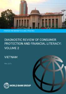 1  DISCLAIMER This Diagnostic Review is a product of the staff of the International Bank for Reconstruction and Development/The World Bank. The findings, interpretations, and conclusions expressed herein do not