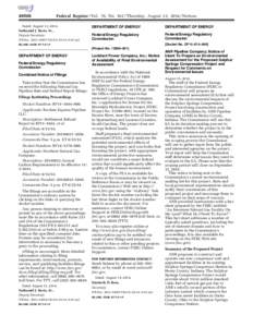 [removed]Federal Register / Vol. 79, No[removed]Thursday, August 21, [removed]Notices Dated: August 13, 2014. Nathaniel J. Davis, Sr.,