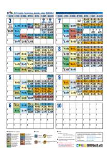 2016 CHINESE PROFESSIONAL BASEBALL LEAGUE SCHEDULE  B L M L M B R M M R B R L R L B B M R M B M R L