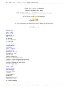 State of Mississippi v. AU Optronics Corp., 2013 WL[removed]2013 WL[removed]U.S.) (Appellate Brief) Supreme Court of the United States. STATE OF MISSISSIPPI, ex rel. Jim HOOD, Attorney General, Petitioner, v.