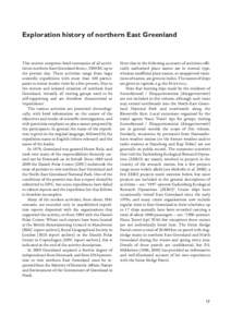 William Scoresby / Geography of Greenland / Carl Ryder / Greenland / Ittoqqortoormiit / Georg Carl Amdrup / Scoresby Sund / Liverpool Land / Danmark Island / Physical geography / Exploration / Geography