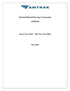 National Railroad Passenger Corporation AMTRAK