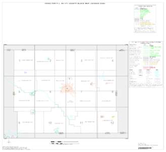 INDEX FOR P.L[removed]COUNTY BLOCK MAP (CENSUS[removed]INDEX MAP LEGEND SYMBOL NAME STYLE