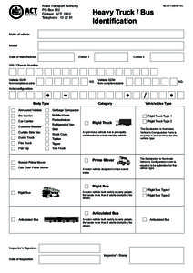 Heavy Truck and bus identification