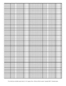 This chart has a row/stitch aspect ratio ofA gauge 15sts x 18rows will knit a square. Copyright ©2011 Sweaterscapes   