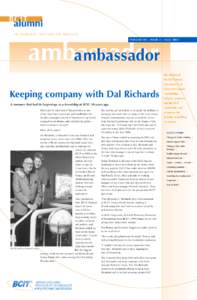 BCIT ~ Alumni Ambassador - Fall 2002