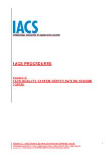 Microsoft Word - IACS Procedures Vol 3 Rev 3 Dec 2013 ULN