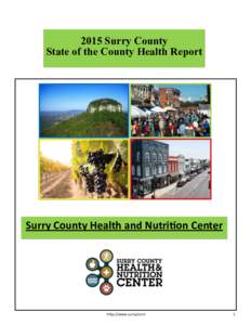 2015 Surry County State of the County Health Report Surry County Health and Nutrition Center  http://www.surry/com