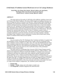 Medicine / Technology / Energy recovery / Low-energy building / Building biology / Energy recovery ventilation / Trickle vent / Indoor air quality / Blower door / Heating /  ventilating /  and air conditioning / Energy / Ventilation