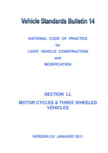 Microsoft Word - NCOP8 Section LL Motor Cycles and 3 Wheel Vehicles 01Jan2011 v2.doc