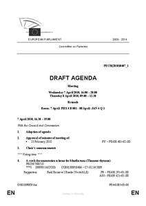 [removed]EUROPEAN PARLIAMENT Committee on Fisheries  PECH(2010)0407_1