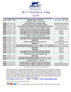 ASA_NorthernSong Schedule_2016.6