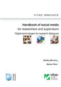V I TA E I N N O VAT E  Handbook of social media