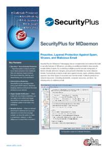 SecurityPlus for MDaemon Datasheet