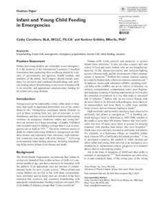 research-article2014 JHLXXX10.1177/0890334414537118Journal of Human LactationCarothers and Gribble