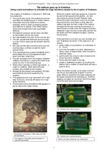 Plate tectonics / Krakatoa / Water waves / Types of volcanic eruptions / Rakata / Volcanic Explosivity Index / Volcano / Tsunami / Eruption of Krakatoa / Geology / Volcanology / Sunda Strait