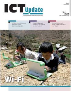 ICT  Issue 41 February[removed]a current awareness bulletin for ACP agriculture