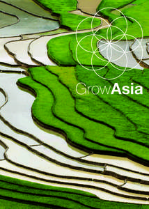 GrowAsia  The Grow Asia Partnership GrowAsia To ensure food security for 9 billion people