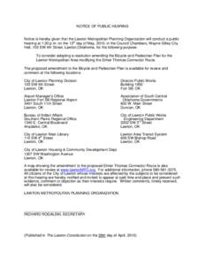 Microsoft Word - Notice of public hearing.doc