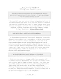 Microsoft Word - Affirming Process Questions Answered final