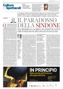 Martedì 17 Marzo 2015 Corriere della Sera  38 Cultura & Spettacoli