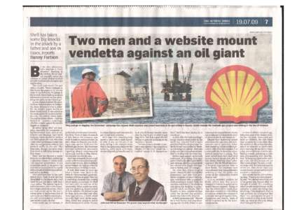 Shell Oil Company / The Donovans / Oleg Mitvol / Shell / Business / Energy / Royaldutchshellplc.com / United States trademark law / Royal Dutch Shell