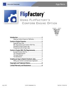 Computer file formats / FlipFactory / Telestream / Edit decision list / ScreenFlow / Wirecast / XML / Transcoding / Flip4Mac / Software / Computing / OSI protocols